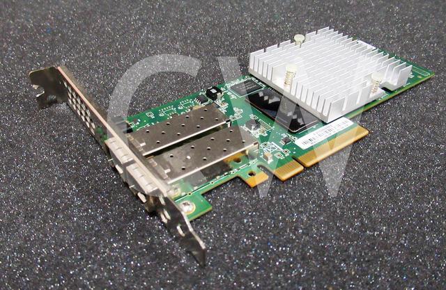 Alt view image 2 of 3 - HP QLE3242 NC523SFP Dual Port 10GB Ethernet PCI Express 2.0 x8 Network Adapter