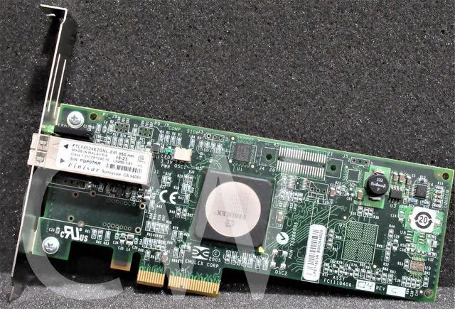 Alt view image 2 of 2 - A8002A HP StorageWorks FC2142SR Single Port FC 4G PCIE Host Bus Network Adapter