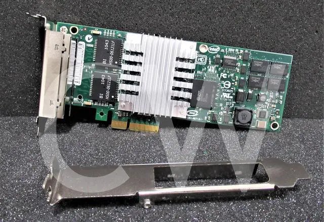 Alt view image 2 of 2 - INTEL EXPI9404PTLBLK PRO/1000 PT QUAD PORT GIGABIT ETHERNET PCI-E SERVER ADAPTER