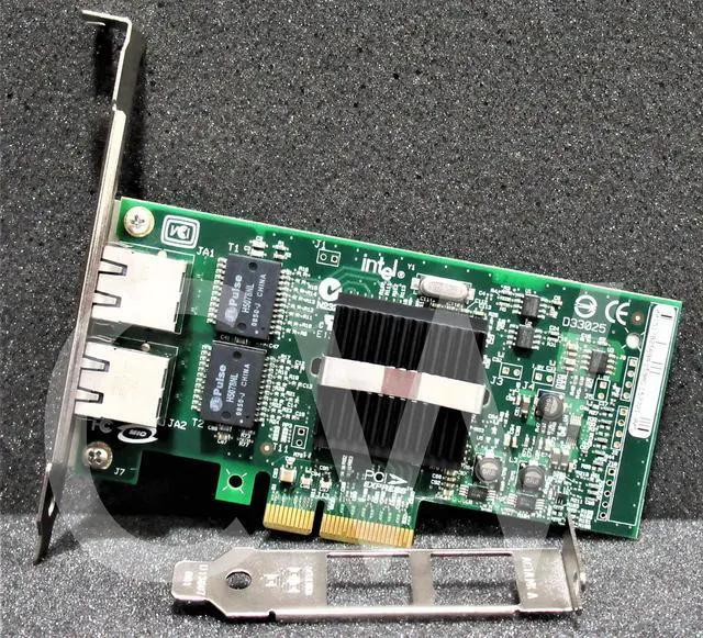 Alt view image 2 of 2 - EXPI9402PT INTEL PRO/1000 PT Dual Port PCI Express Server Network Adapter