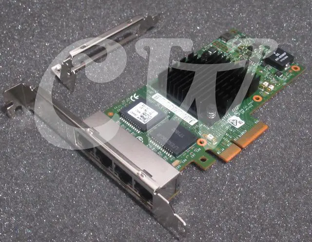 Alt view image 2 of 2 - 0NWK2 I350-T4 Dell Quad-Port Gigabit Ethernet PCI-E 2.1 x4 Network Adapter
