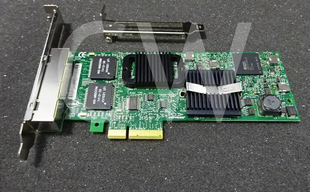 Main image of EXPI9404VT YT674 Dell INTEL PRO/1000 VT QUAD PORT PCIe LP Server Network Adapter