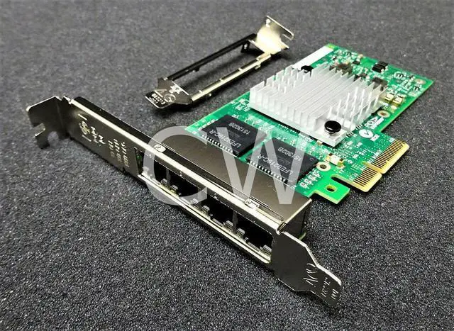 Alt view image 2 of 2 - 593722-B21 HP NC365T Quad Port Gigabit Ethernet PCI-E 2.0 x4 Network Adapter