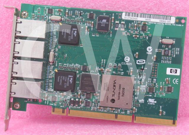 Alt view image 2 of 2 - PWLA8494MT INTEL PRO/1000 MT QUAD-PORTS Gigabit Ethernet PCI-X Network Adapter