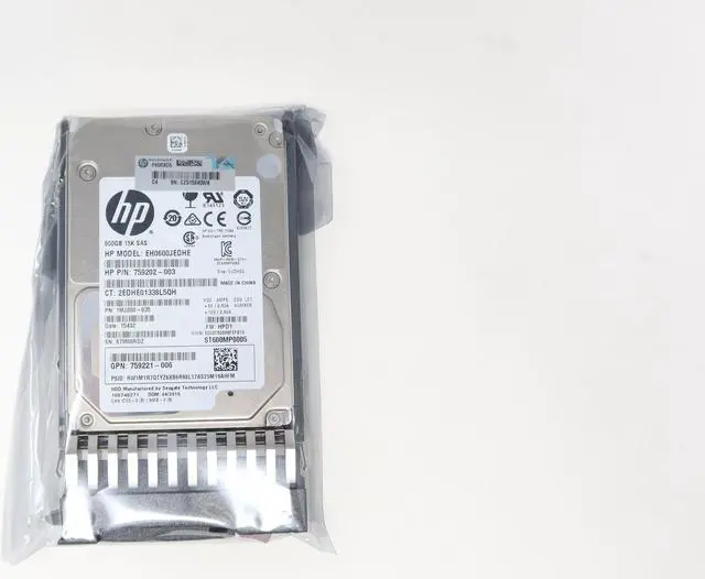 Alt view image 2 of 2 - 787642-001-J9F42A HPE MSA 600GB 15K SAS 12G 2.5" Hard Drive