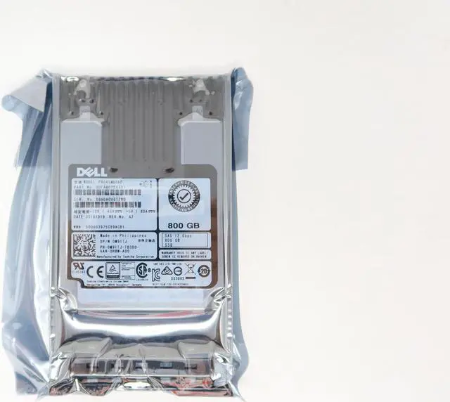 Alt view image 2 of 2 - M91TJ Dell Toshiba PX04SMB080 2.5" 800GB 12G SAS SFF SSD SDFAR02DAA01