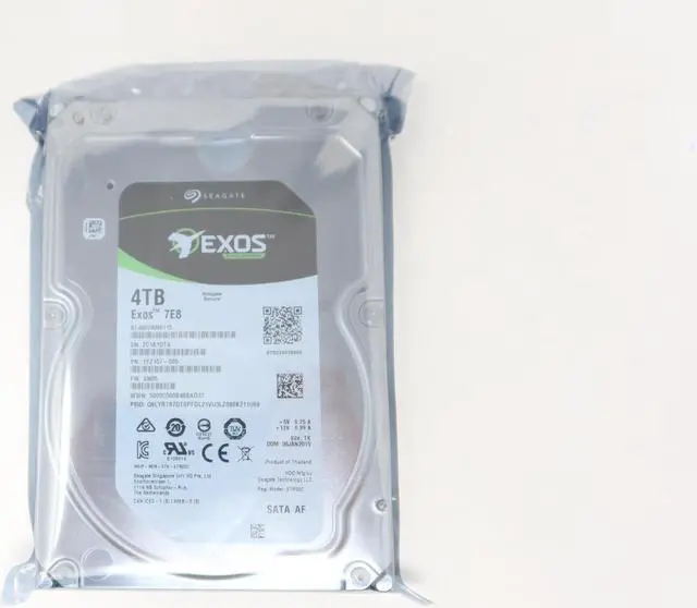 Alt view image 2 of 2 - ST4000NM0115 Seagate ENT 4TB 3.5" SATA 7.2K 6Gb/s Hard Drive