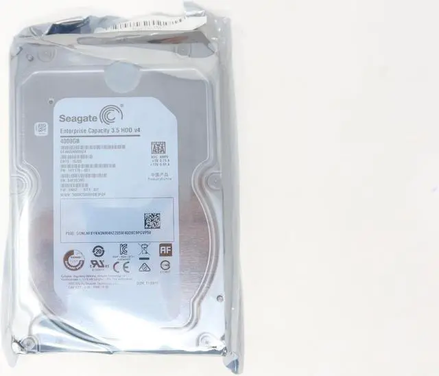 Alt view image 2 of 2 - ST4000NM0024 Seagate ENT 4TB 3.5" SATA 7.2K 6Gb/s Internal Hard Drive 1HT178-001