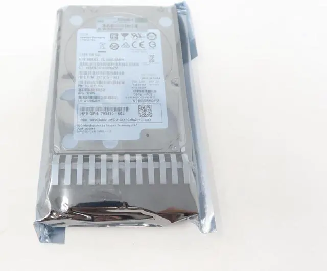 Alt view image 2 of 2 - J9F49A HPE MSA 1.8TB 12G SAS 10K SFF 2.5" DP 512e ENT HDD 787649-001