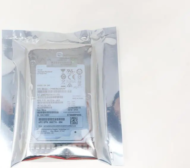 Alt view image 2 of 2 - 870753-B21 HP 300GB SAS 2.5" 15K 12G G8-G9 Server Hard Drive 867254-001