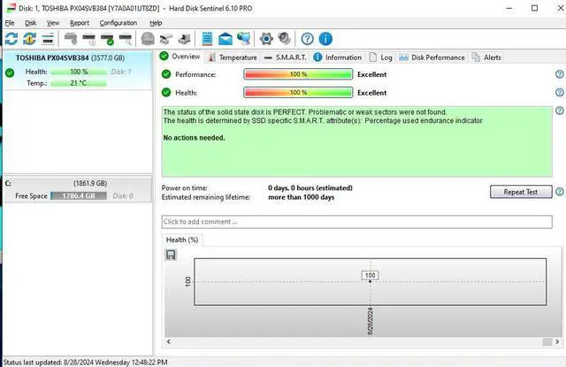 Alt view image 3 of 3 - GYMY9 Dell 3.84TB SAS 12Gbps Mix Use 512e 2.5'' SSD 0GYMY9 PX04SVB384