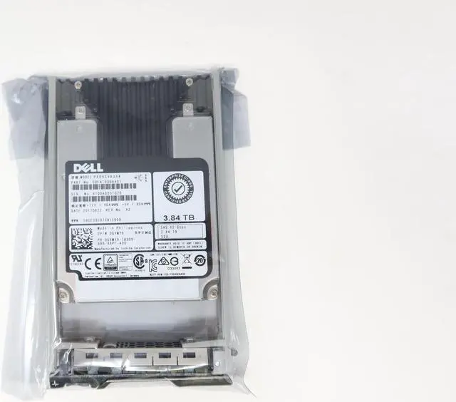 Alt view image 2 of 3 - GYMY9 Dell 3.84TB SAS 12Gbps Mix Use 512e 2.5'' SSD 0GYMY9 PX04SVB384