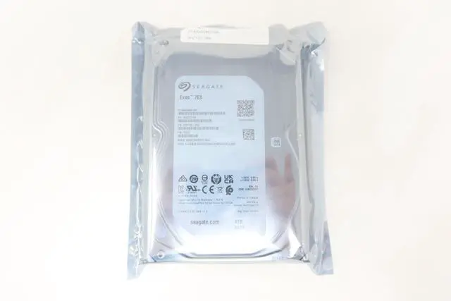 Alt view image 2 of 2 - 4TB Seagate EXOS ST4000NM016A  7E8 3.5" SATA 7.2K 6Gb/s Hard Drive