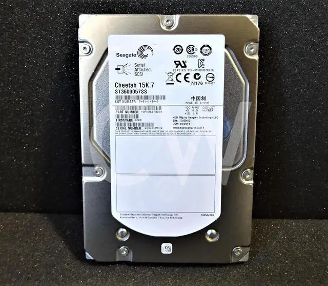 Alt view image 3 of 3 - LOT OF 20-Seagate ST3600057SS 9FN066 600GB 15K RPM 6Gb/s 3.5" SAS HDD Hard Drive