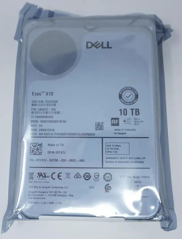 Alt view image 2 of 2 - WXPCX Dell ST1200MM0088 (Lot Of 10pc) 1.2TB 10K RPM 12Gb 2.5" SAS Hard Drive