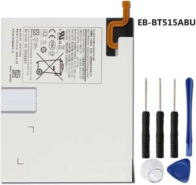 Main image of Replacement Battery for Samsung Galaxy Tab A 10.1" Tablet Battery, T510 T515, EB-BT515ABU