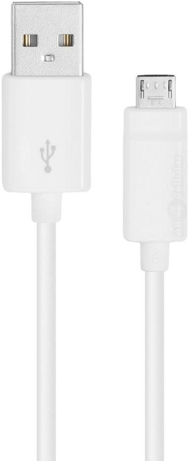 USB-A to Micro-USB Cable (1m / 3.3ft, White)