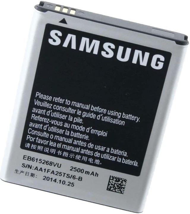 Alt view image 2 of 2 - Original OEM Samsung Galaxy Note one 1 Replacement Battery, N7000, T879 i717, EB615268VU, 2500mAh