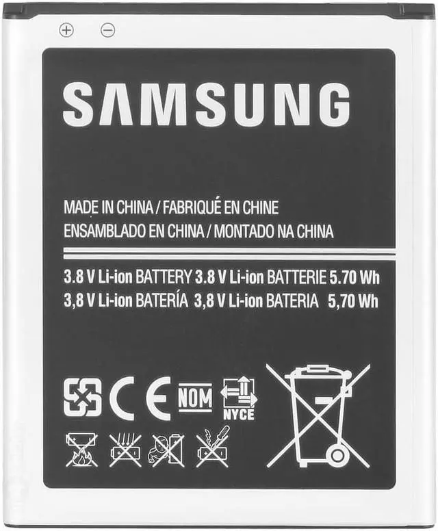 Alt view image 2 of 2 - Original OEM Samsung S3 Mini Ace 2 Duos Replacement Battery, GT-i8160 i8190 GT-S7560M, EB425161LU, 1500mAh