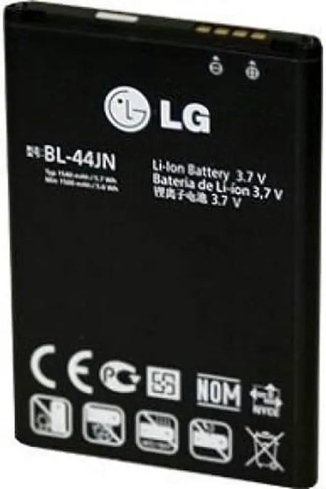 Alt view image 2 of 2 - LG Optimus Zone E400 E612 L3 L5 Replacement Battery, VS700 P970, BL-44JN, 1540mAh