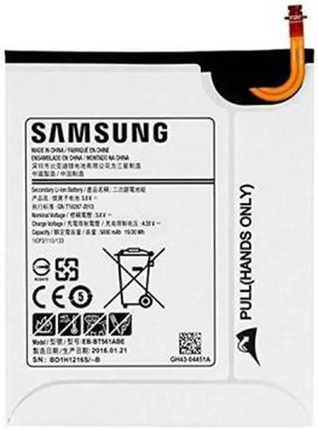 Main image of Samsung Galaxy Tab E 9.6" Battery SM-T560 EB-BT561ABE 5000mAh + Tools