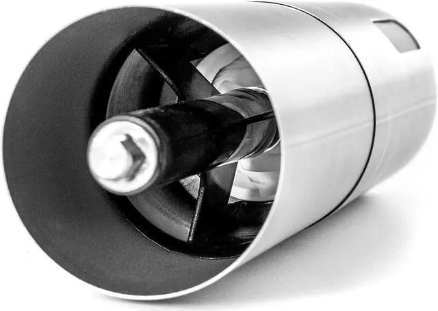 Alt view image 4 of 5 - Stainless Steel Manual Coffee Grinder, Adjustable Conical Ceramic Burr Grinder for Precision Brewing Every Time - Perfect for Home, Office, or Travel