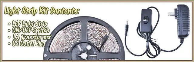 Alt view image 5 of 6 - 6' ft Cool White Store Sign Retail Counter On/Off Switch LED Strip Lighting SMD3528 Wall Plug New - Storefront Windows Glass Displays DJ Bar/Night Clubs Restaurants Hotels Waterproof 220V