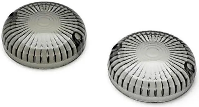 Main image of Smoke Turn Signal Lens Lenses Indicator Blinkers Compatible with Yamaha V-Star 650 Custom / Classic (All Years)