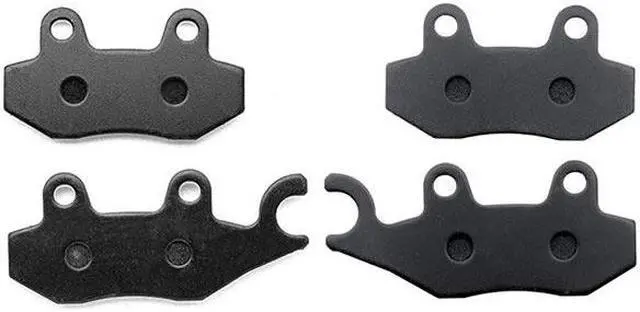Alt view image 2 of 8 - Front Brake Pads Compatible with 2002 Suzuki LTF 300 King Quad - Non-Metallic Organic NAO Brake Pads Set