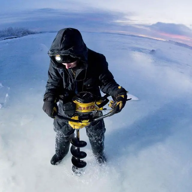 Alt view image 5 of 6 - Auger Post Hole Digger Bits 8" x 32" Deep Professional Fence Holes 3/4" Shaft - Perfect for Quickly Digging Holes to Install Fence Posts, Decks, Planting Trees, Shrubs, Ice Fishing, and More!