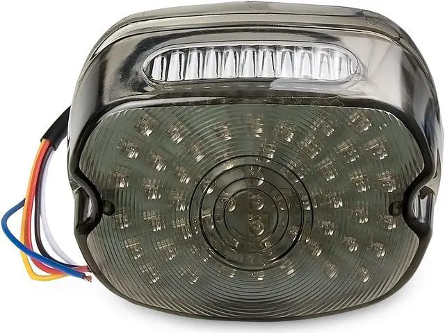 Alt view image 3 of 6 - Smoke Integrated LED Taillight w/ Turn Signals for 2006-2014 Harley Davidson Street Glide - FLHX