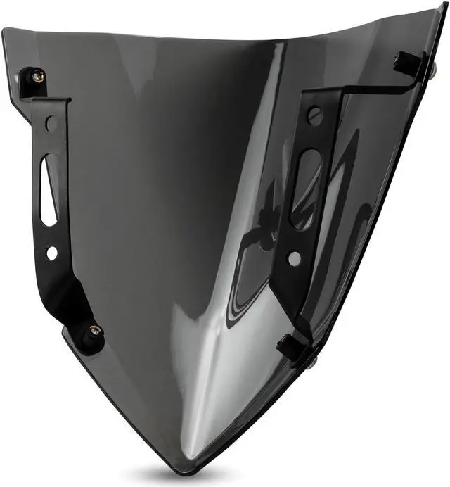 Alt view image 5 of 7 - Smoke Tinted Windscreen Windshield for Yamaha MT-07 2018-2020 - Super Tough ABS Plastic