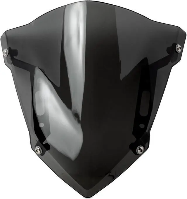 Alt view image 3 of 7 - Smoke Tinted Windscreen Windshield for Yamaha MT-07 2018-2020 - Super Tough ABS Plastic