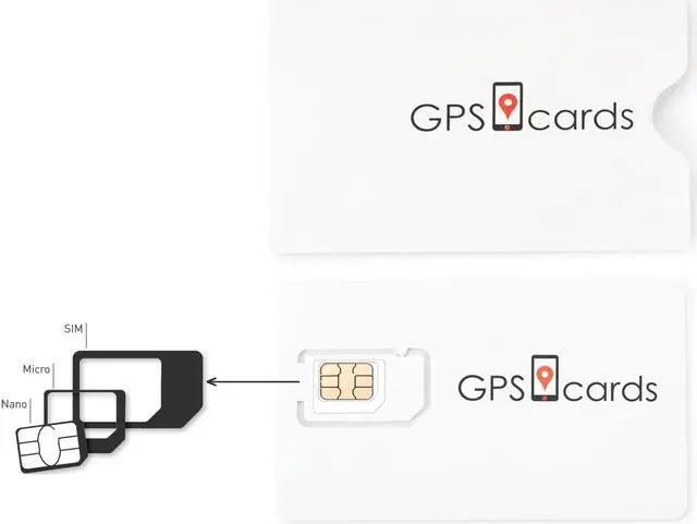 Alt view image 2 of 5 - GPS Tracking SIM card for ES-GP06 Personal GPS Tracker + Tracking service