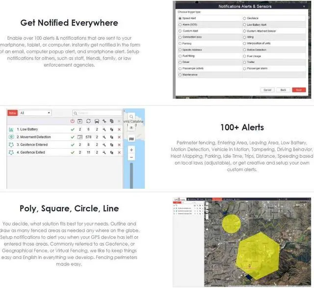 Alt view image 4 of 5 - GPS.cards SIM for EELINK TK116 3G GPS Tracker with GPS Platform + Save History