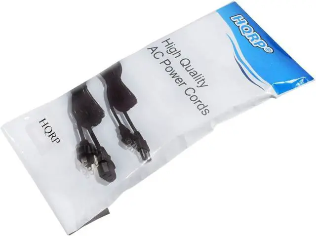 Alt view image 3 of 6 - HQRP AC Power Cord Compatible with Proview 3200, 468P, 700 HV175, 700P PL716S, HV175, PL482S, PL713S, RX-326 LCD Monitor Mains Cable