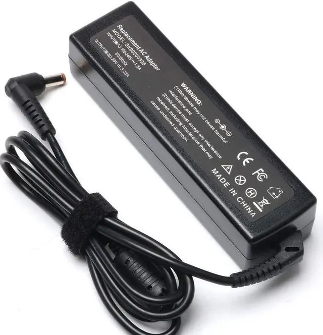 Main image of Novelty 65w Ac Adapter Battery Charger Power Supply Compatible with G570 B570 B575 G575 B470 G470 G580 G770-1037 Z560 B560 Z565 Z575 ADP-65KH B