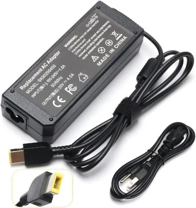 Main image of New T440 X250 T450s 90W USB AC Adapter Laptop Charger for Lenovo Thinkpad X1 Carbon E431 344428U 45N0236 45N0237 45N0238 Lenovo Ideapad S215 U330 U430 U430p Essential G500 G505s G510 Ultrabook
