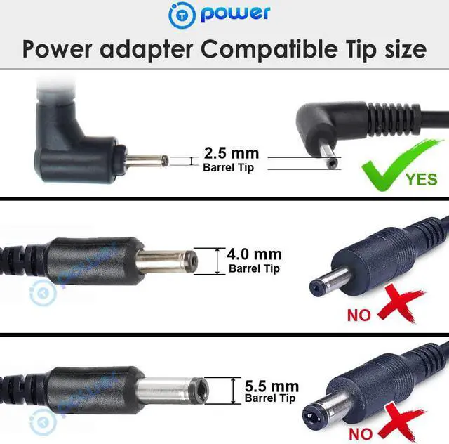 Alt view image 3 of 5 - T POWER 19V Compatible for Asus Rt-ac66u Rt-n66u RT-N56U DSL-N55U Gigabit N600 Wireless Router Ac Dc Adapter Charger switching power supply