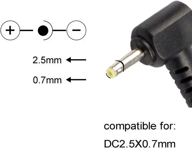 Alt view image 2 of 7 - AC DC Adapter for Samsung Chromebook 3/2 / 1 11.6" Series Chromebook Xe303c12, XE303C12-A01, Xe500c12 503c Xe503c12 Xe503c32 Xe500c13 AA-PA3N40W AD-4012NHF A12-040N1A Google Chrome OS Charger