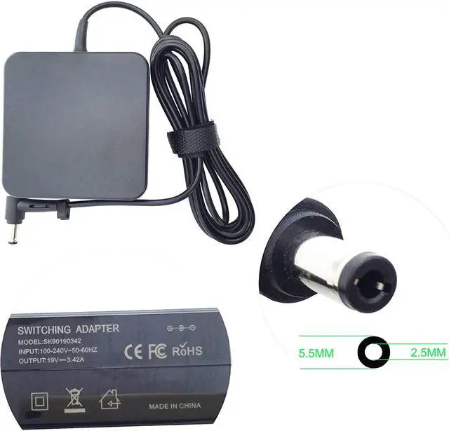 Alt view image 4 of 7 - New 65W Ac Adapter Laptop Charger for Asus X551 X551M X551CA X551MA X551MAV X555L X555LA X550 X550L X550LA X550ZA X550C X550CA X401 X501 X751X751MA X751S TP500 TP500L TP500LA X751MA Laptop Power Cord