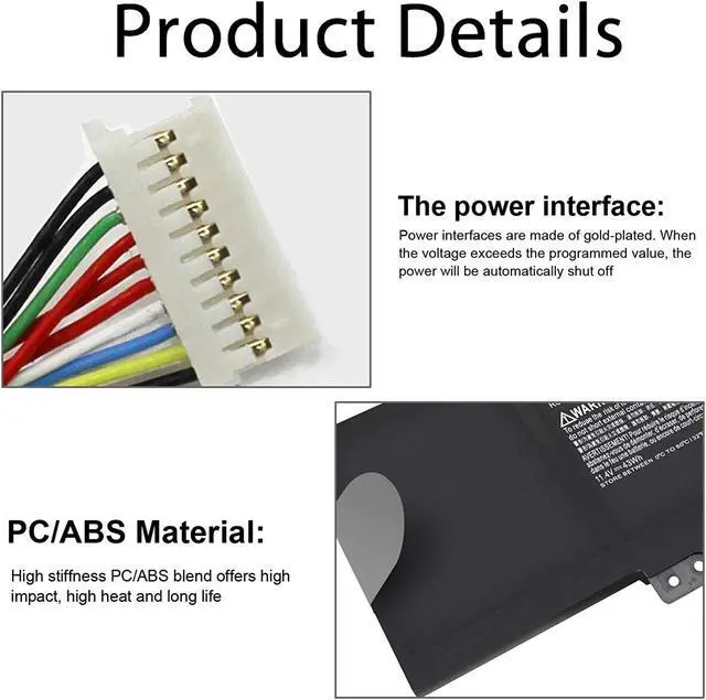 Alt view image 3 of 6 - NP03XL 761230-005 Laptop Battery for HP Envy X360 15-U011DX 15-U010DX 15-U110DX 15T-U100 15-U111DX 15- U483CL 15-U493CL Pavilion X360 13-A010DX 13-A012DX 13-A013CL 13-A110DX - 12 Month Warranty