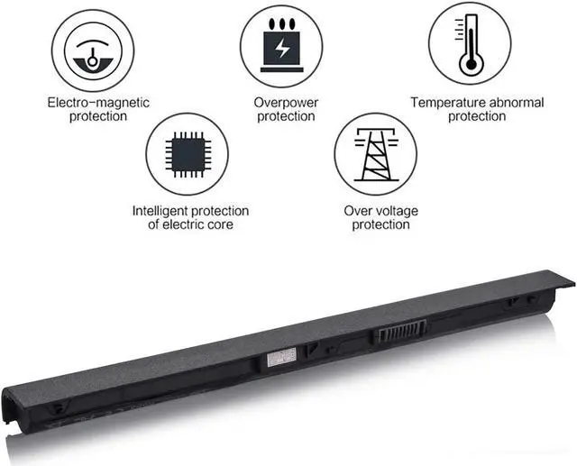 Alt view image 7 of 7 - HSX 2800mAh VI04 Laptop Battery for HP 756743-001 756745-001 756744-001 756478-851 ProBook 440 G2 450 G2 756478-421 756478-421 756478-422 Envy 14 15 17  High Performance [4 Cells/2800mAh/41Wh]