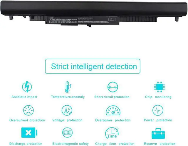 Alt view image 5 of 7 - HS03 HS04 Notebook Battery for HP Spare 807956-001 807957-001 807612-421 HSTNN-LB6U N2L85AA HS03031-CL HS04041-CL,HP Notebook 14, HP Notebook 15,15-ay039wm 15-ay192nr 15-ay013dx 17-y088d 17-y016cy