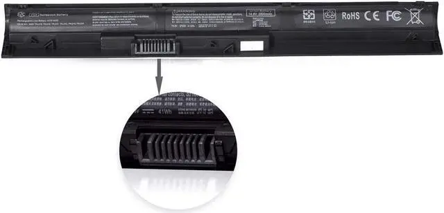 Alt view image 5 of 7 - HSX 2800mAh VI04 Laptop Battery for HP 756743-001 756745-001 756744-001 756478-851 ProBook 440 G2 450 G2 756478-421 756478-421 756478-422 Envy 14 15 17  High Performance [4 Cells/2800mAh/41Wh]