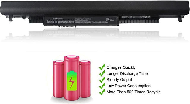 Alt view image 4 of 7 - Vinpera HS03 HS04 Laptop Battery Replacement for HP 807611-421 807612-421 807956-001 807957-001 807611-131 807612-831 HSTNN-LB6U HSTNN-LB6V, Pavilion 15-BA009DX 15-AC121DX 15-BA018WM, HP 240 G4