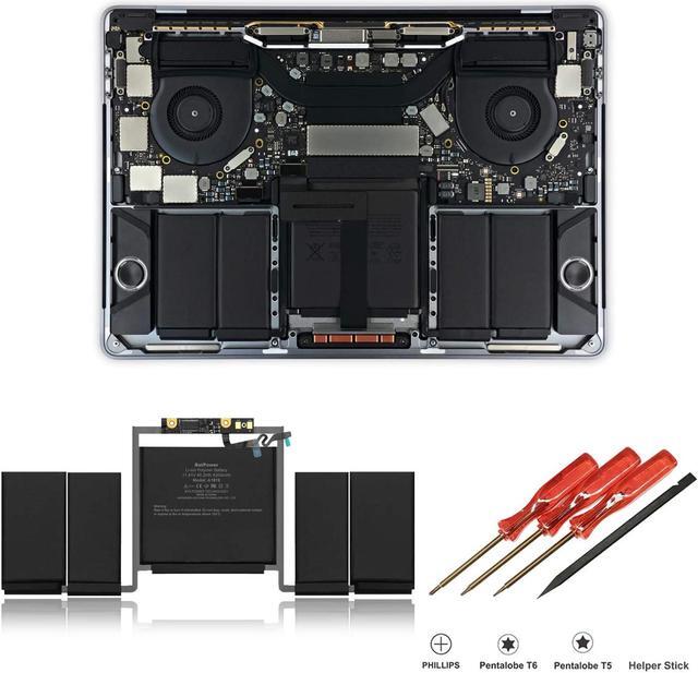 Alt view image 4 of 6 - BatPower A1819 Replacement Laptop Battery for Apple Late 2016 Mid 2017 MacBook Pro 13 A1706 EMC 3071 EMC 3163 Battery MacBook Pro 13" Four Thunderbolt 3 Ports A1706 Apple A1819 Battery 49.2Wh