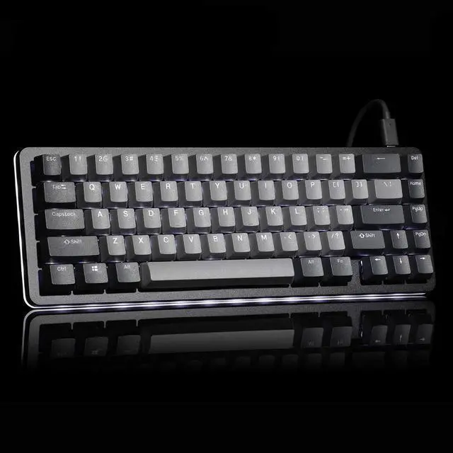 Alt view image 7 of 7 - Drop ALT Mechanical Keyboard  65% (67 Key) Gaming Keyboard, Hot-Swap Switches, Programmable Macros, Backlit RGB LED, USB-C, Doubleshot PBT, Aluminum Frame (Kaihua Box White, Black)