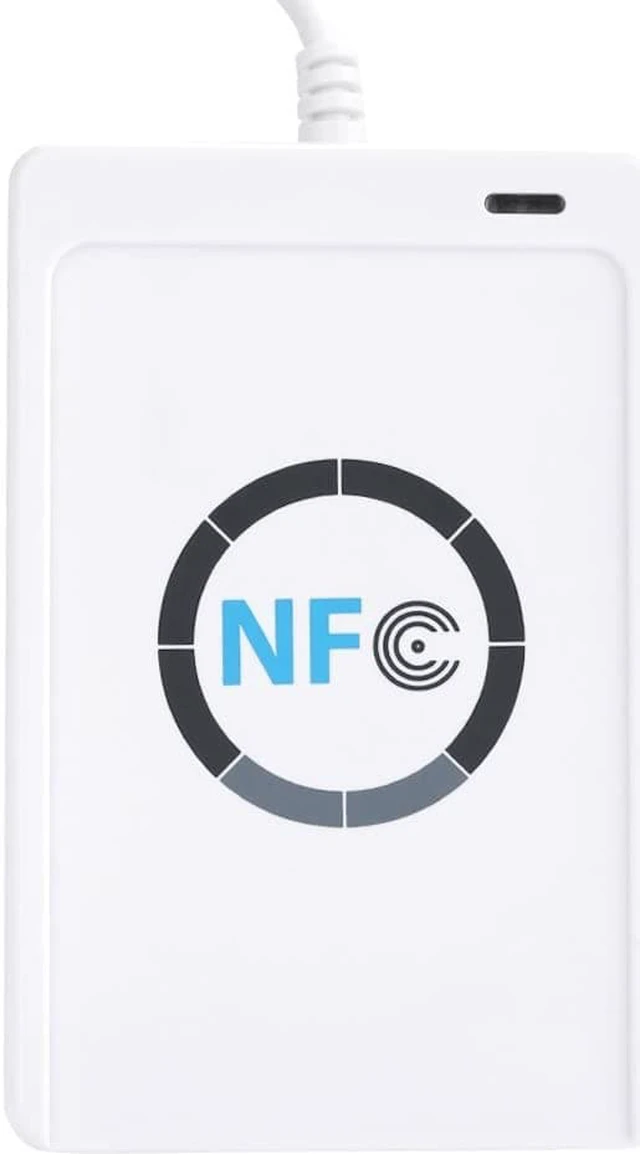 Alt view image 6 of 6 - Nfc Card Reader, Contactless Card Reader Writer, NFC Reader Writer with 5 IC Card ACR 122u ISO14443A / B FeliCa