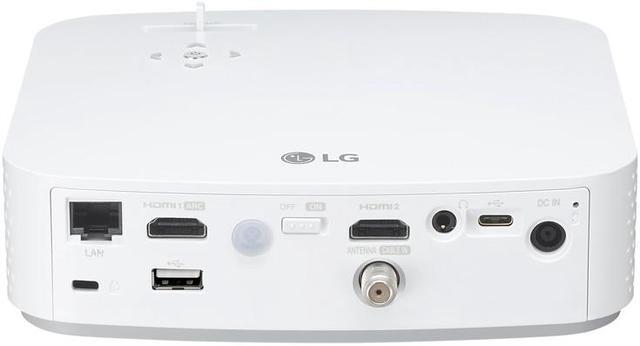 Alt view image 3 of 14 - LG Electronics PF50KA Full HD LED Smart Home Theater Projector with Built-In Battery - 600 Lumens - 100000:1 - 1920 x 1080 - White